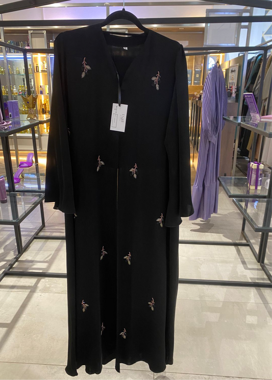 Beaded abaya