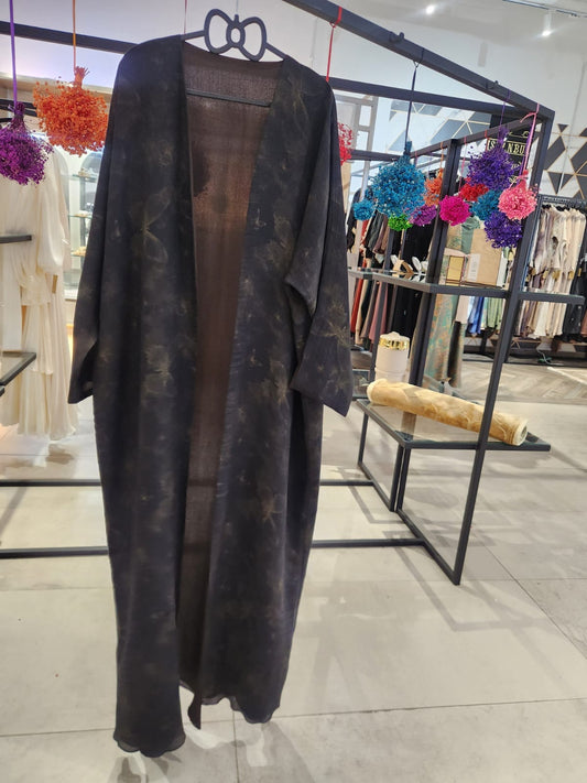 Printed abaya