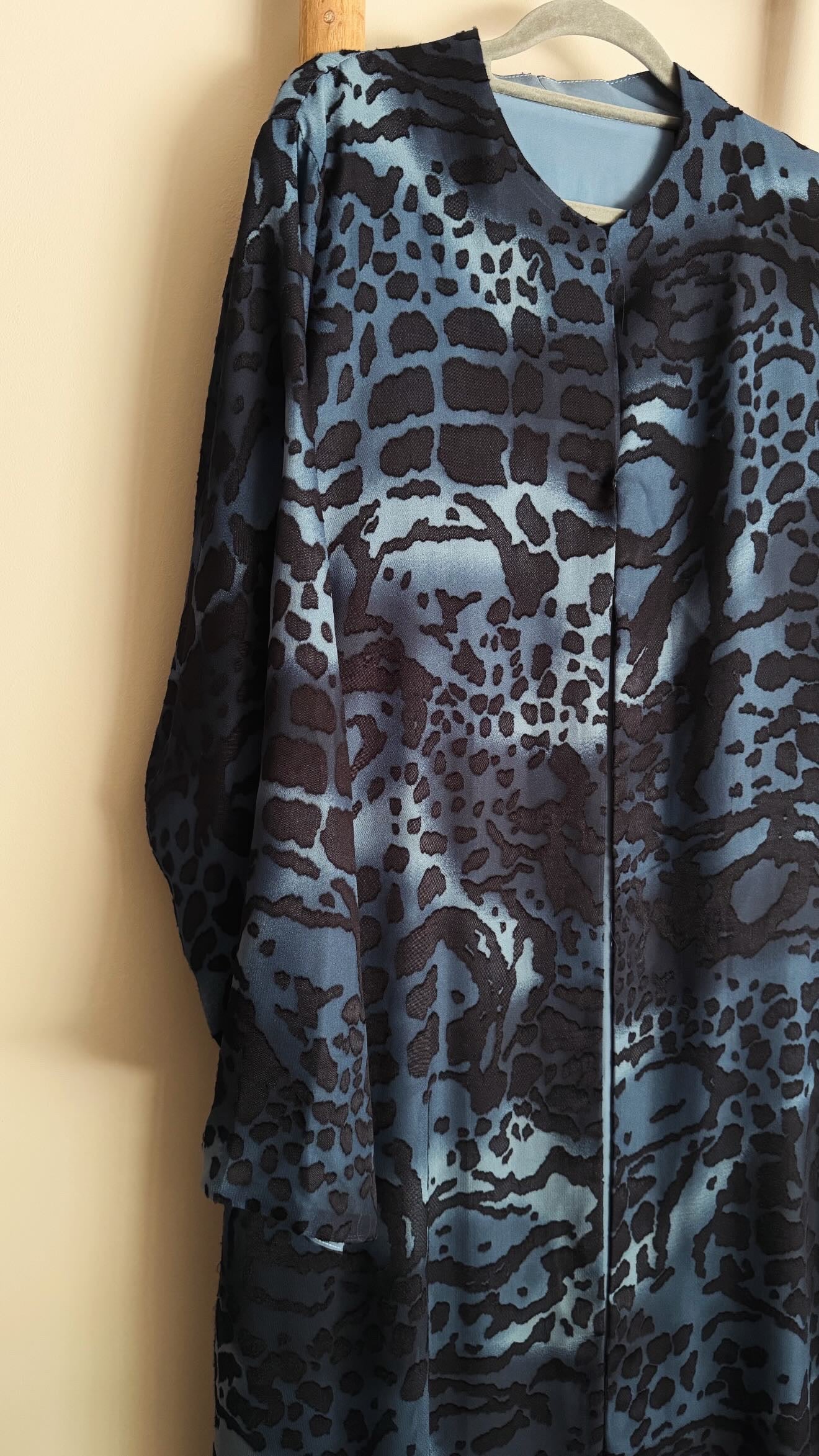 Printed abaya