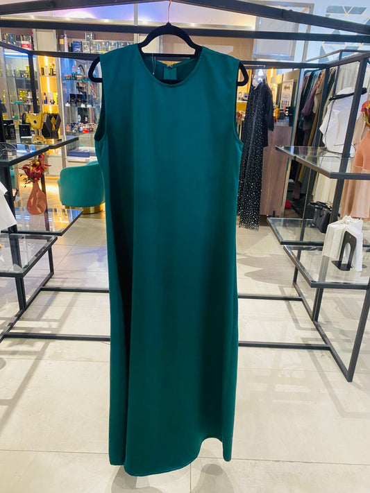 Turquoise sleeveless inner